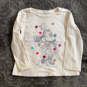 GAP x Disney Minnie Long Sleeve Shirt